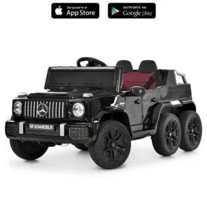 Електромобіль Mercedes-Benz M 6344EBLRS-2, Чорний автофарбування