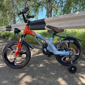 Велосипед ActivePower Gujinda 16", Помаранчево-блакитний