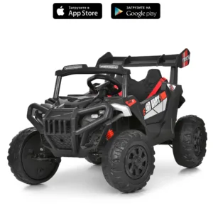 Джип Bambi Racer M 6347EBLRS-2 чорний в автофарбуванні
