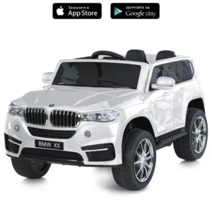 Електромобіль BMW X5 M 6139EBLR-1 білий