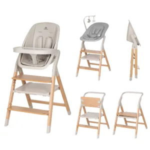 Стілець для годування CARRELLO Ergo CRL-16701 Linen Beige