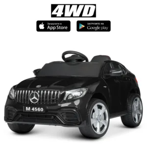 Електромобіль Mercedes M 4560EBLRS-2 Чорний в автофарбуванні
