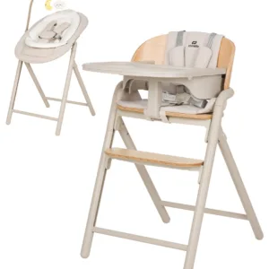 Стілець для годування CARRELLO Tenero CRL-9507 Olympus Beige Wooden