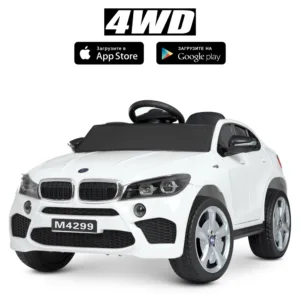 Електромобіль BMW M 4299EBLR-1, Білий