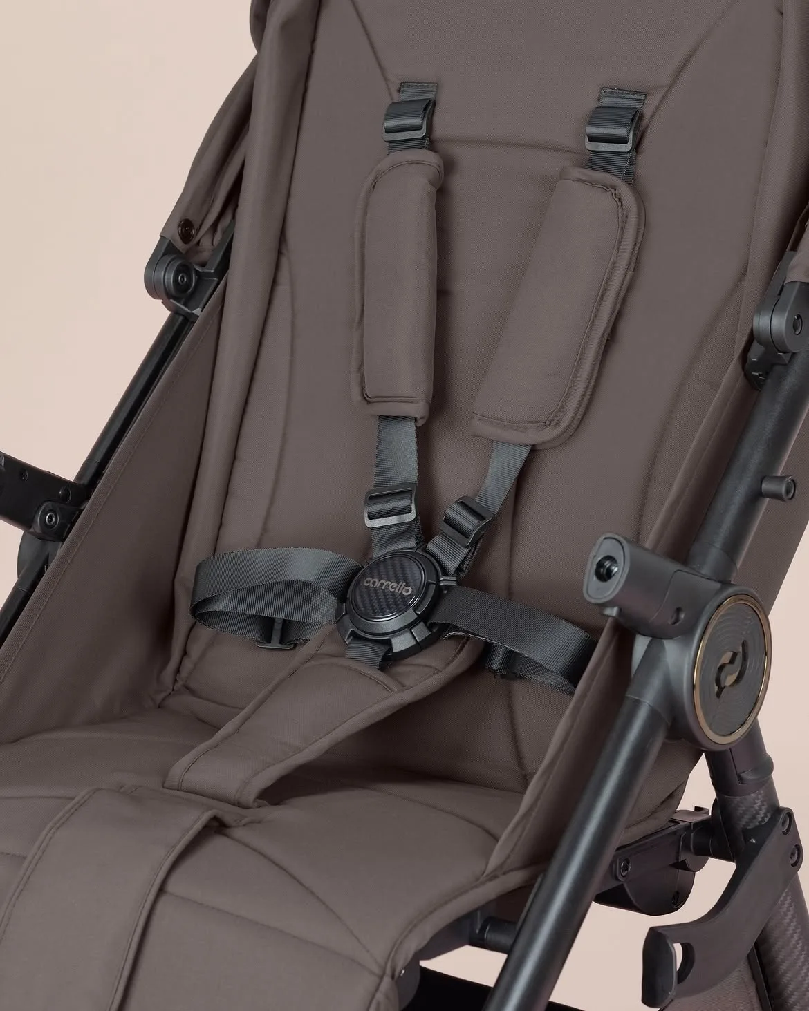 Прогулянкова коляска CARRELLO Bravo Carbon CRL-5530 Mineral Brown - Зображення 2