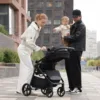 Прогулянкова коляска CARRELLO Bravo Carbon CRL-5530 Deep Black - Thumbnail Image 5