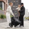 Прогулянкова коляска CARRELLO Bravo Carbon CRL-5530 Deep Black - Thumbnail Image 7