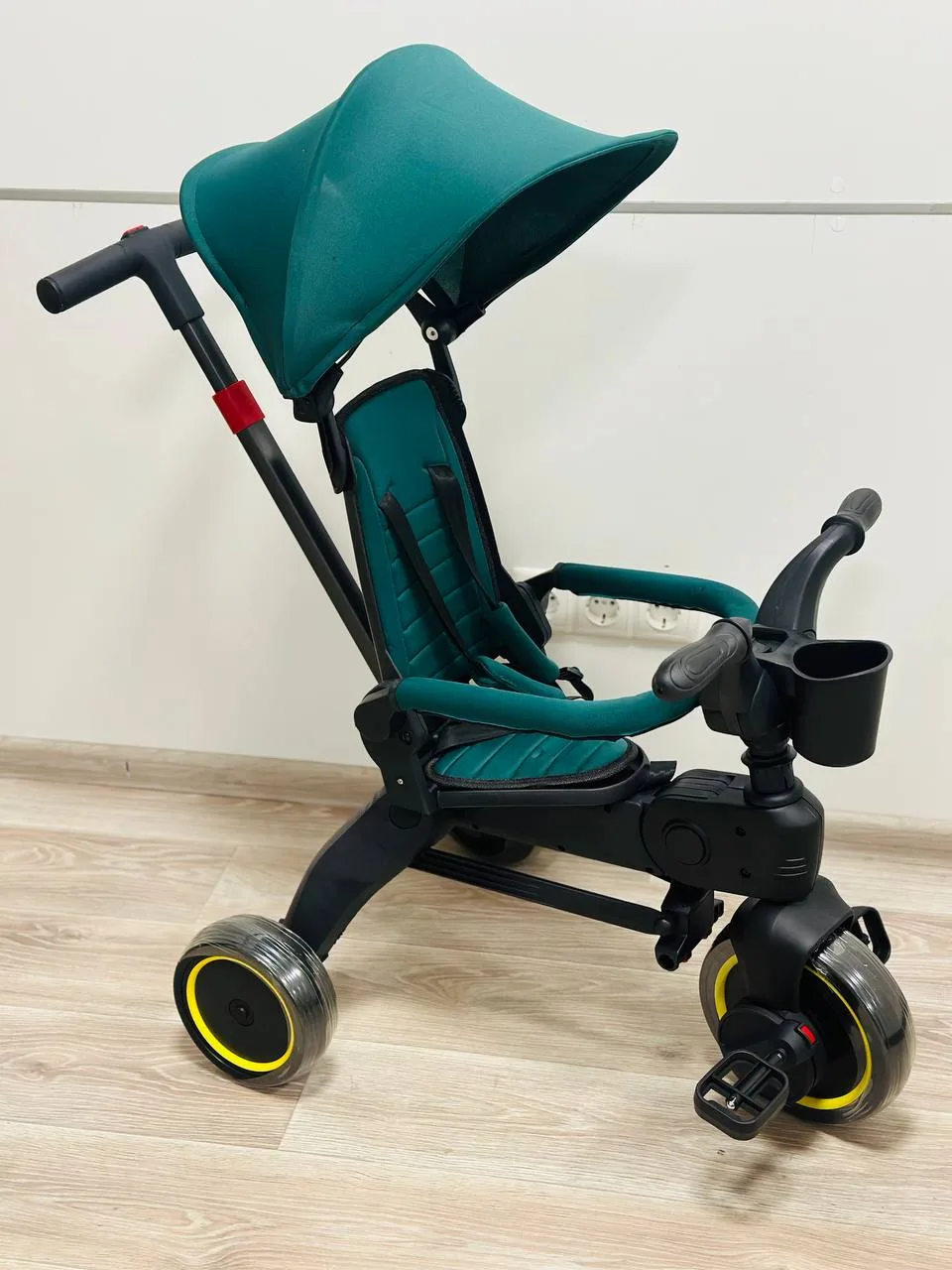 Велосипед триколісний Tri-cycle 4in1 Зелений - Зображення 1