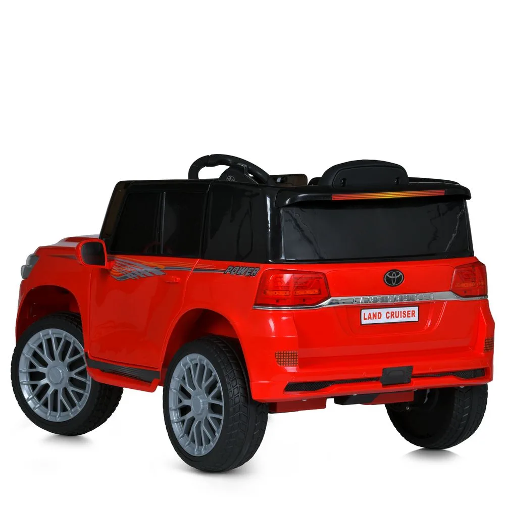 Електромобіль Land Cruiser M 6130EBLR-3, Червоний - Зображення 10