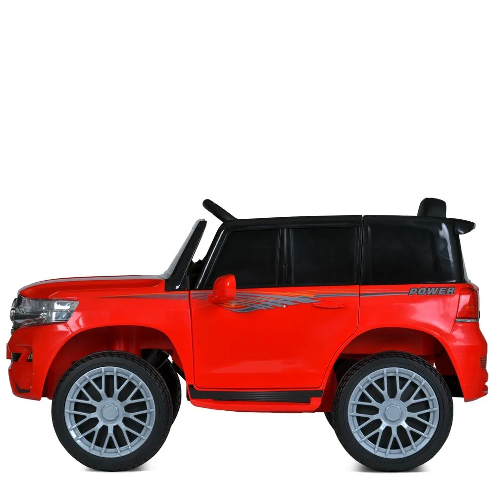 Електромобіль Land Cruiser M 6130EBLR-3, Червоний - Зображення 9