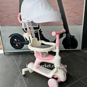 Самокат-біговел Smart Baby 669 pink