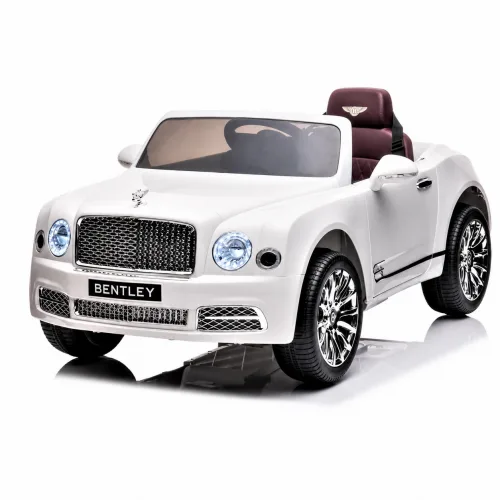 Електромобіль Bentley Mulsanne JE1006, Білий - Зображення 1
