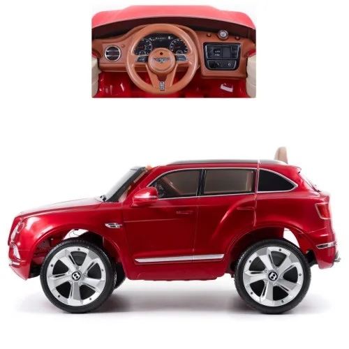 Електромобіль Bentley Bentayga JJ 2158, Червоний - Зображення 3