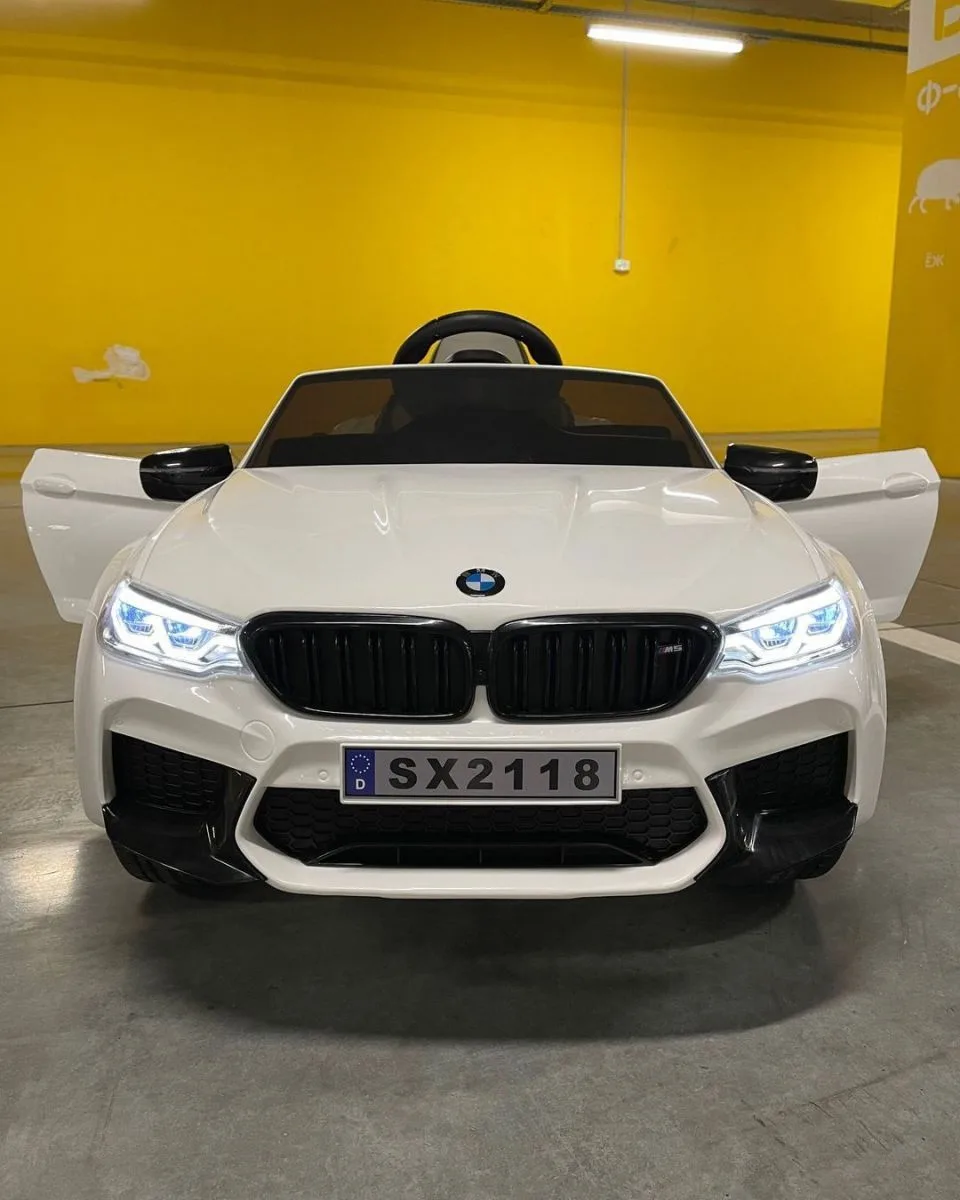 Електромобіль BMW M5 M 4791EBLR-1, Білий - Зображення 4