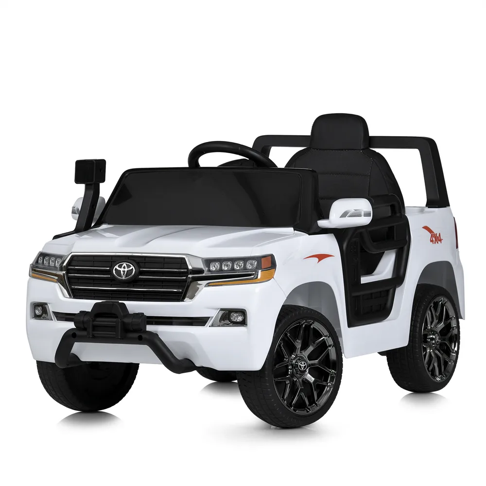 Електромобіль TOYOTA Land Cruiser M 5101EBLR-1, Білий - Зображення 1