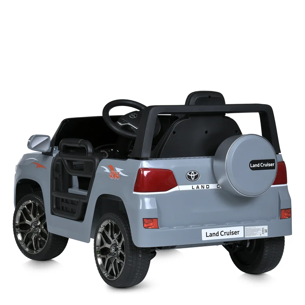 Електромобіль TOYOTA Land Cruiser M 5101EBLR-11, Сірий - Зображення 5