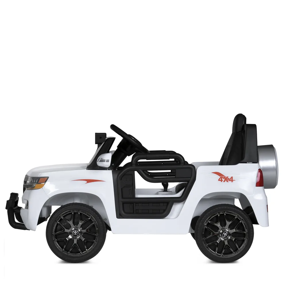 Електромобіль TOYOTA Land Cruiser M 5101EBLR-1, Білий - Зображення 4
