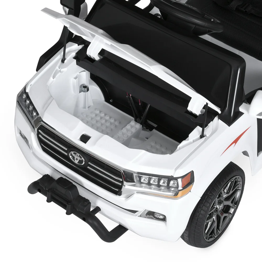 Електромобіль TOYOTA Land Cruiser M 5101EBLR-1, Білий - Зображення 6
