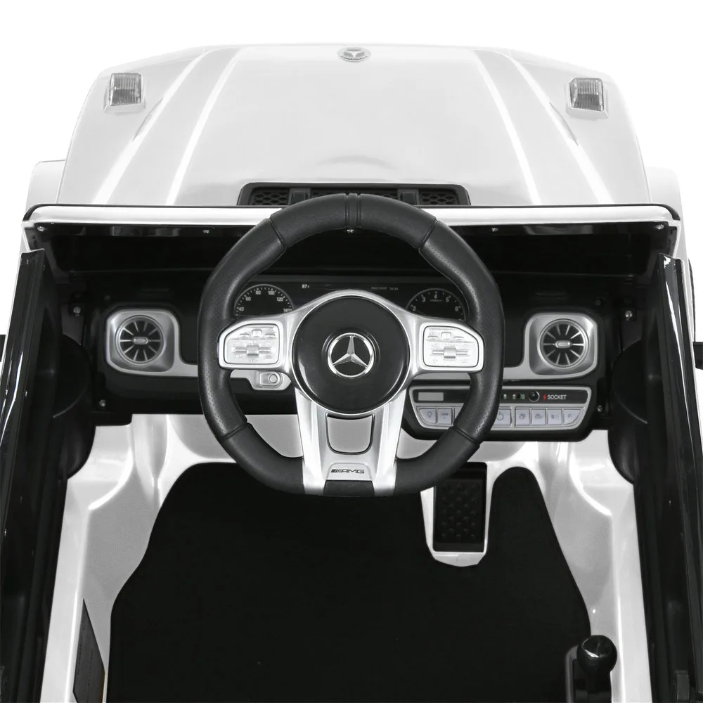 Електромобіль Mercedes-Benz M 6236EBLR-1, Білий - Зображення 5