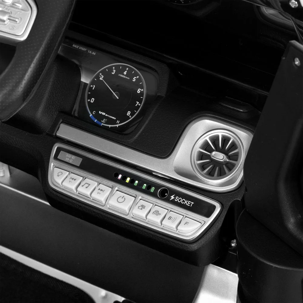 Електромобіль Mercedes-Benz M 6236EBLR-1, Білий - Зображення 7