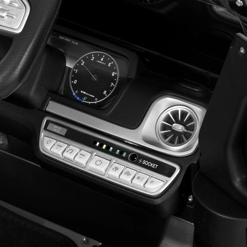 Електромобіль Mercedes-Benz M 6236EBLRS-2, Чорний в автофарбуванні - Зображення 7