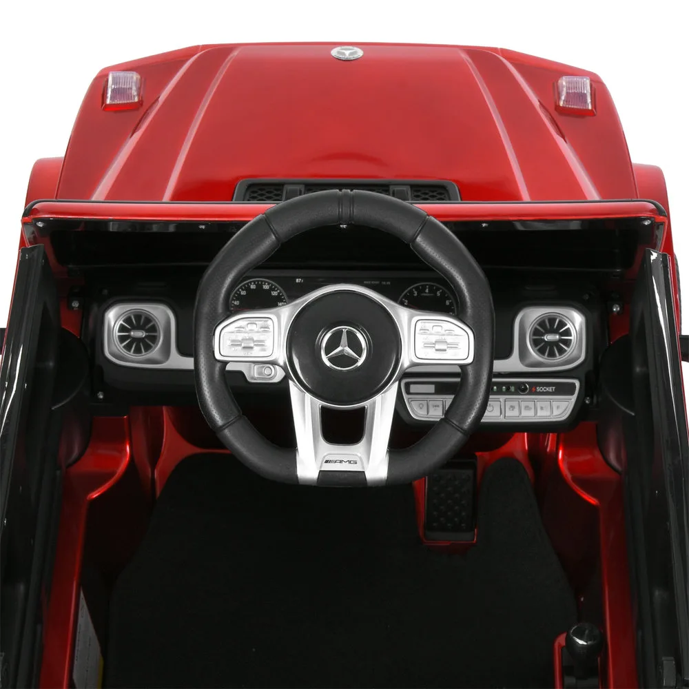 Електромобіль Mercedes-Benz M 6236EBLRS-3, Червоний в автофарбуванні - Зображення 5