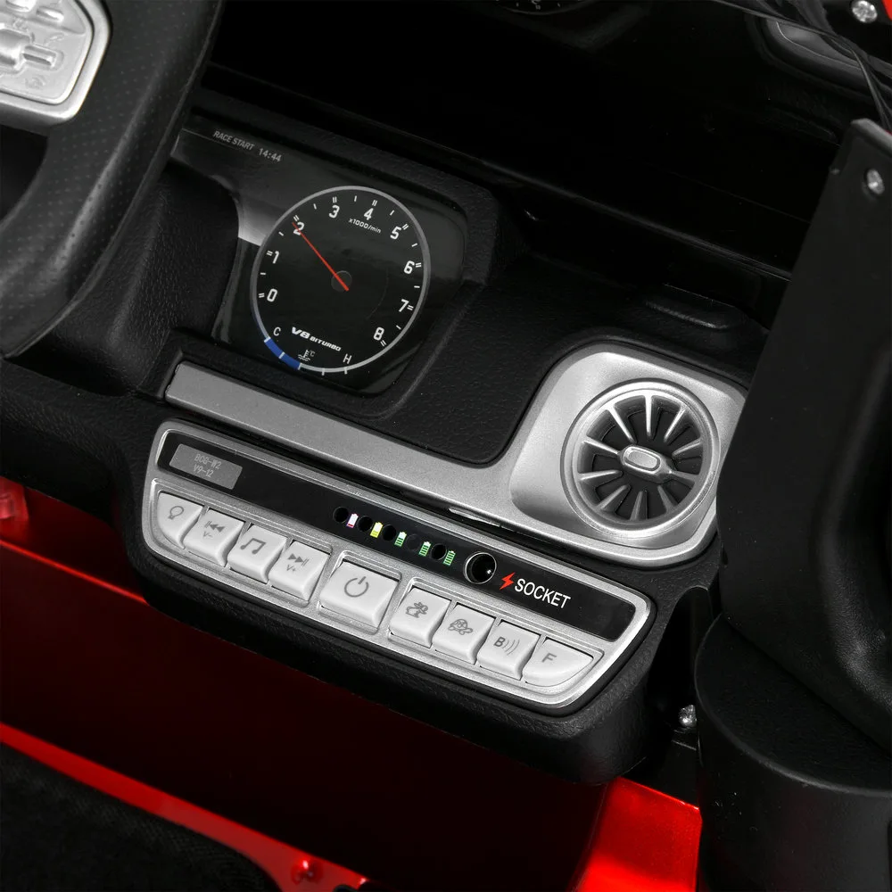 Електромобіль Mercedes-Benz M 6236EBLRS-3, Червоний в автофарбуванні - Зображення 7