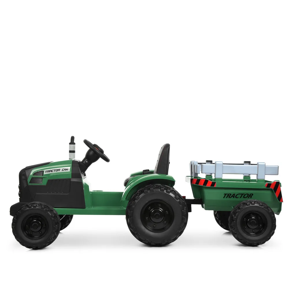 Трактор з причепом M 6285EBLR-5(24V), Зелений - Зображення 4