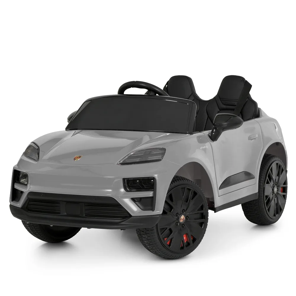Електромобіль Porsche Macan M 6314EBLR-11, Сірий - Зображення 1