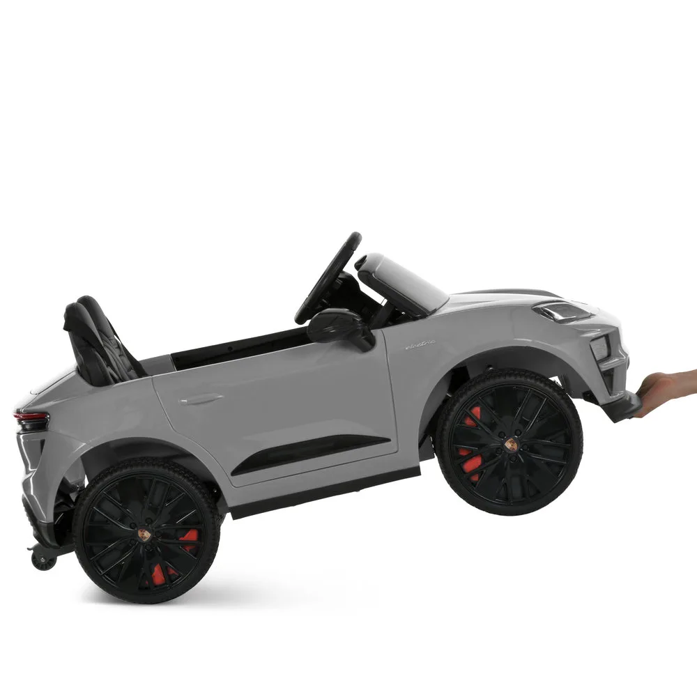 Електромобіль Porsche Macan M 6314EBLR-11, Сірий - Зображення 5