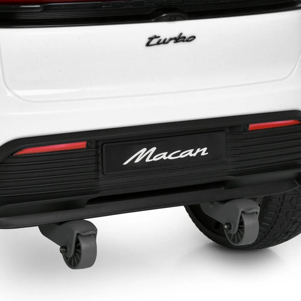Електромобіль Porsche Macan M 6314EBLR-1, Білий - Зображення 3