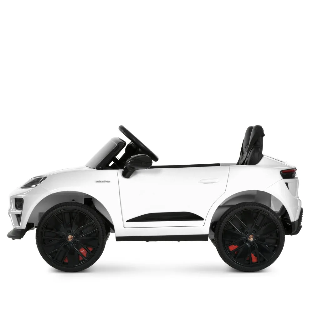Електромобіль Porsche Macan M 6314EBLR-1, Білий - Зображення 6