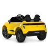 Електромобіль Porsche Macan M 6314EBLR-6, Жовтий - Thumbnail Image 3