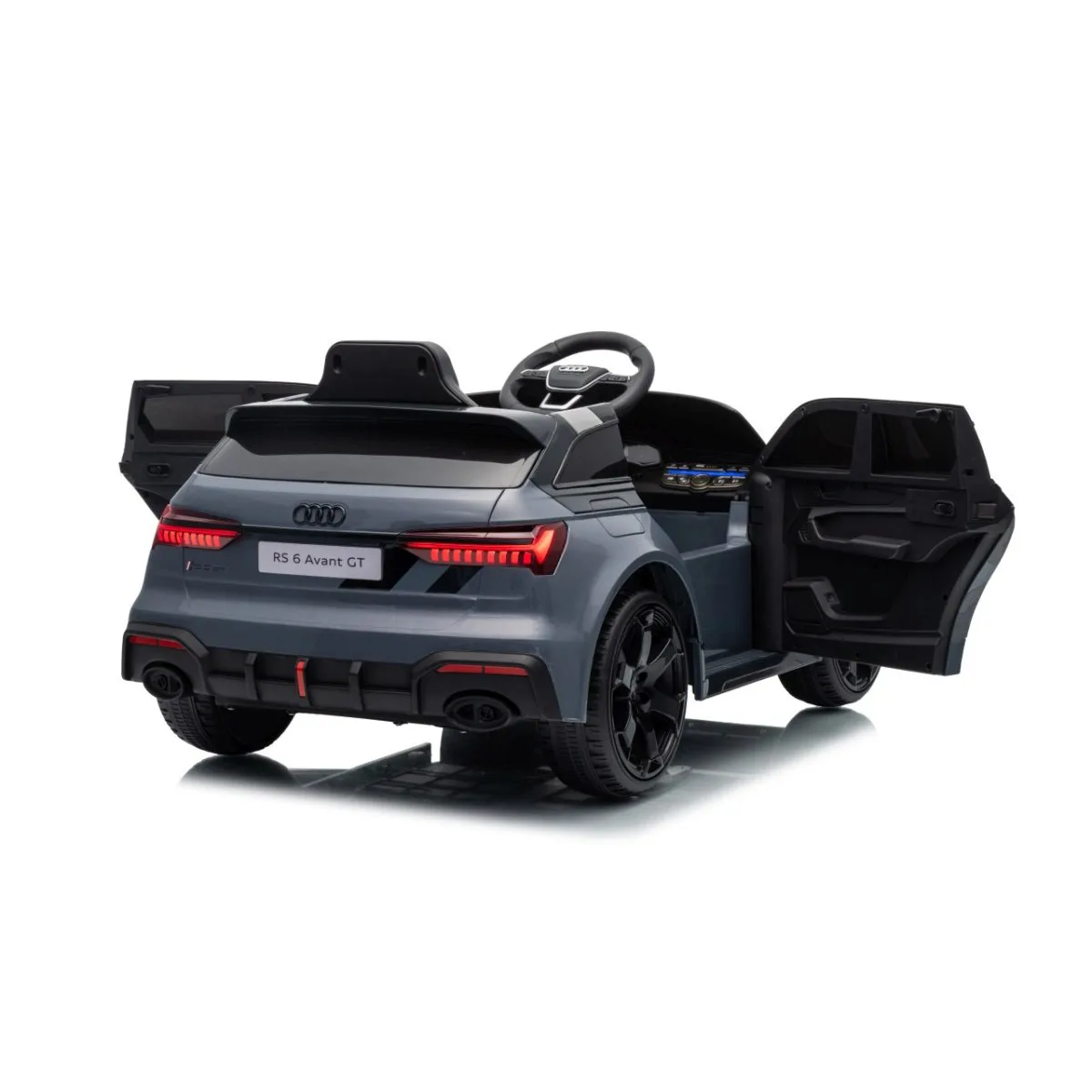 Електромобіль Audi RS 6 Avant GT QS8620, Сірий - Зображення 8