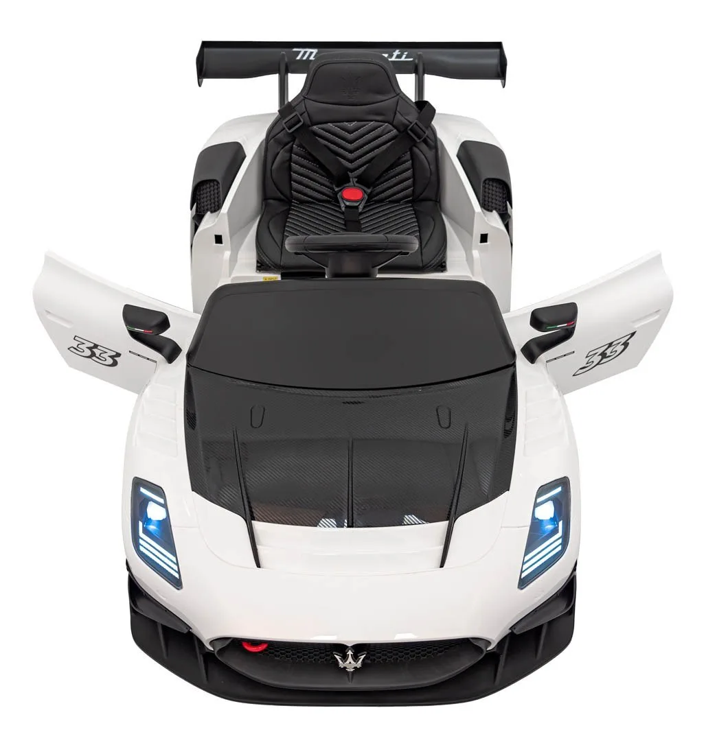 Електромобіль Maserati MC20 GT2 QLS-8601W, Білий - Зображення 25