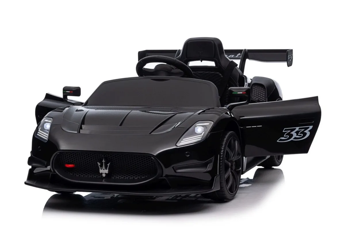 Електромобіль Maserati MC20 GT2 QLS-8601B, Чорний - Зображення 11