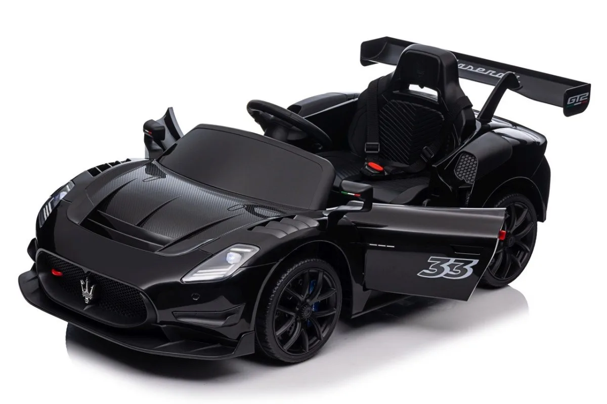 Електромобіль Maserati MC20 GT2 QLS-8601B, Чорний - Зображення 9