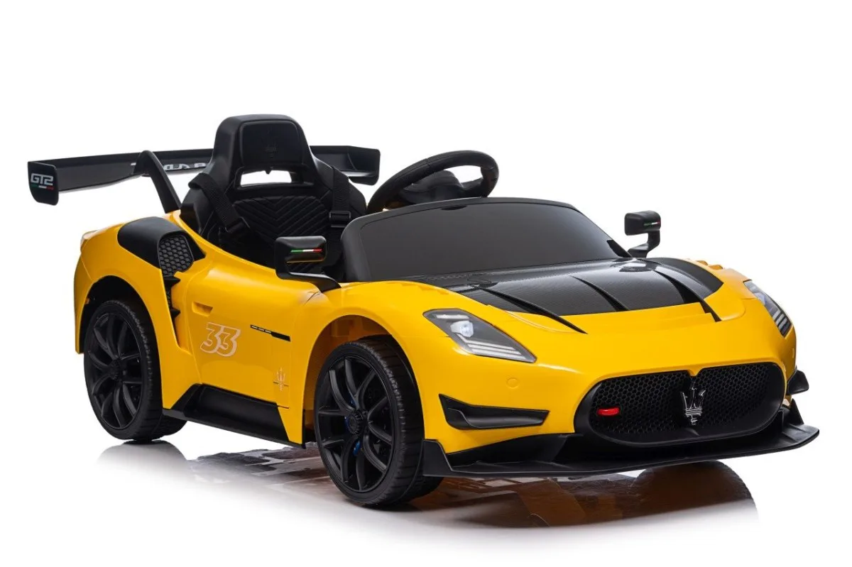 Електромобіль Maserati MC20 GT2 QLS-8601Y, Жовтий - Зображення 20