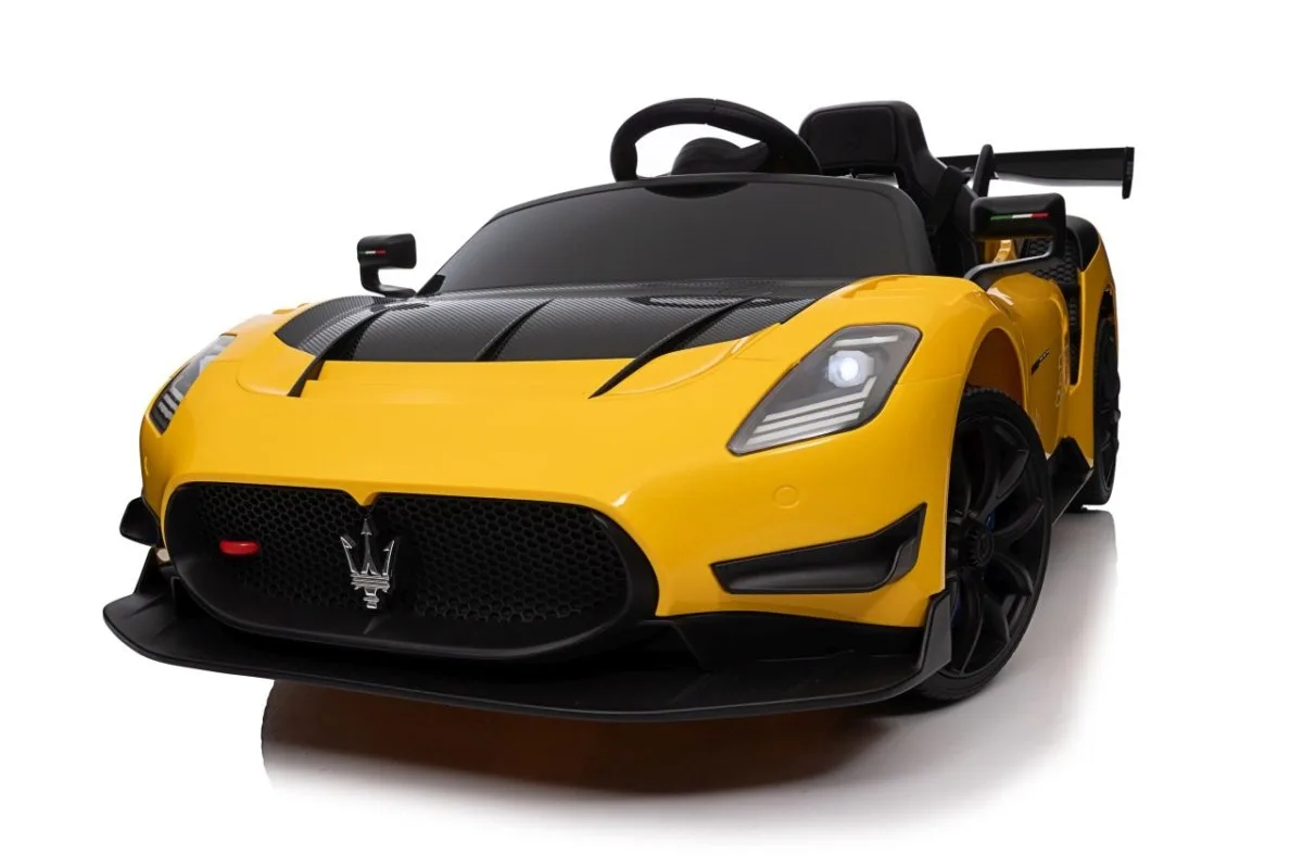 Електромобіль Maserati MC20 GT2 QLS-8601Y, Жовтий - Зображення 21
