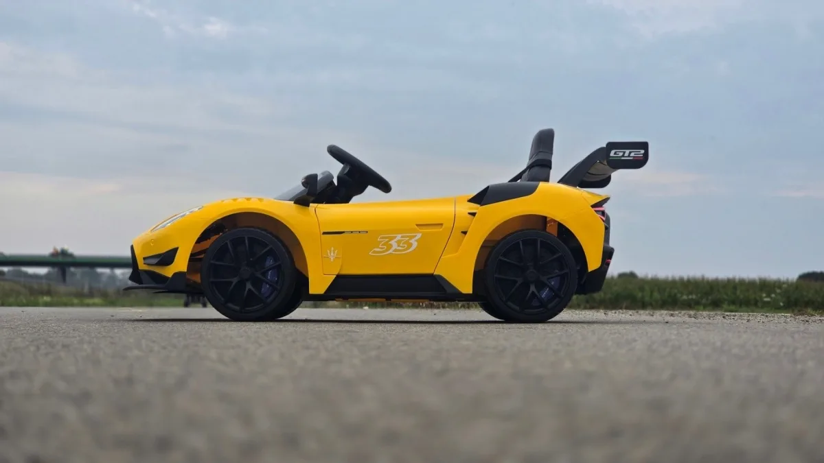 Електромобіль Maserati MC20 GT2 QLS-8601Y, Жовтий - Зображення 13