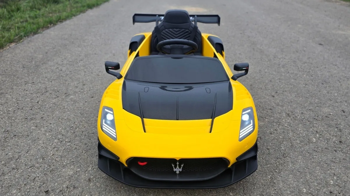Електромобіль Maserati MC20 GT2 QLS-8601Y, Жовтий - Зображення 11