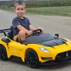 Електромобіль Maserati MC20 GT2 QLS-8601Y, Жовтий - Thumbnail Image 9