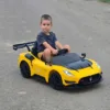 Електромобіль Maserati MC20 GT2 QLS-8601Y, Жовтий - Thumbnail Image 8