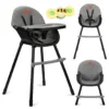 Стільчик для годування MoMi REKI 2в1 black - Thumbnail Image 3