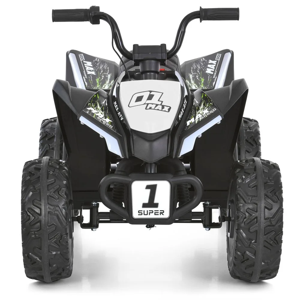 Квадроцикл Bambi Racer M 6283EL-1-2, Біло-чорний - Зображення 9
