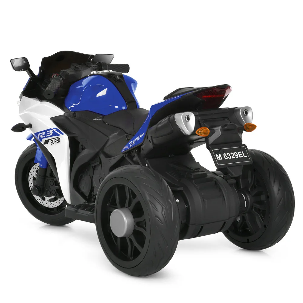 Мотоцикл Bambi Racer M 6329EL-4, Синій - Зображення 9