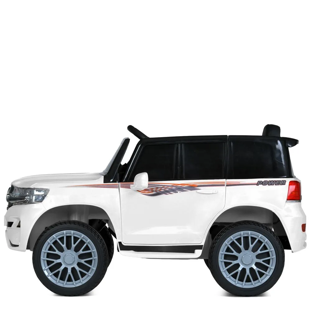 Електромобіль Land Cruiser M 6130EBLR-1, Білий - Зображення 8