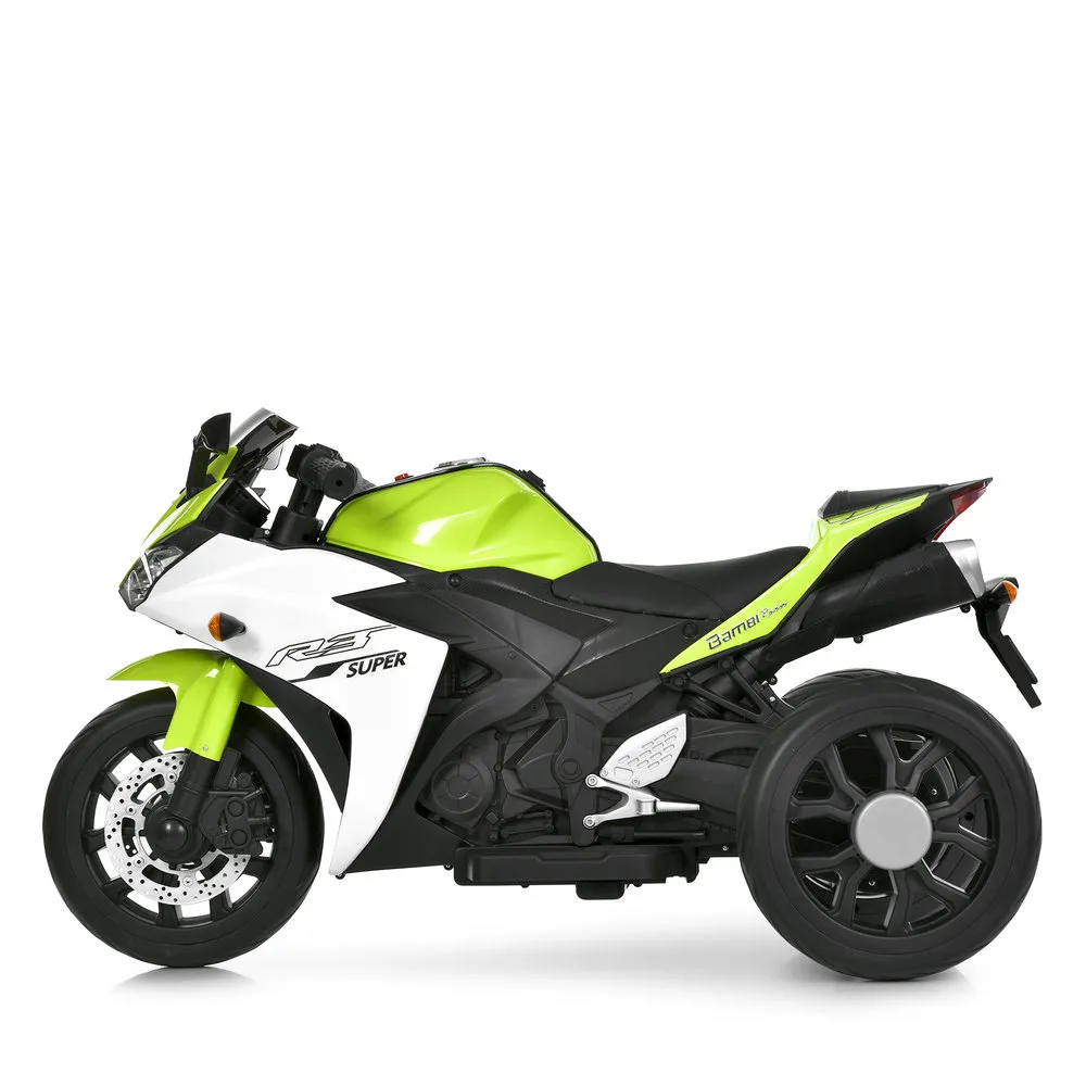 Мотоцикл Bambi Racer M 6329EL-5, Зелений - Зображення 8