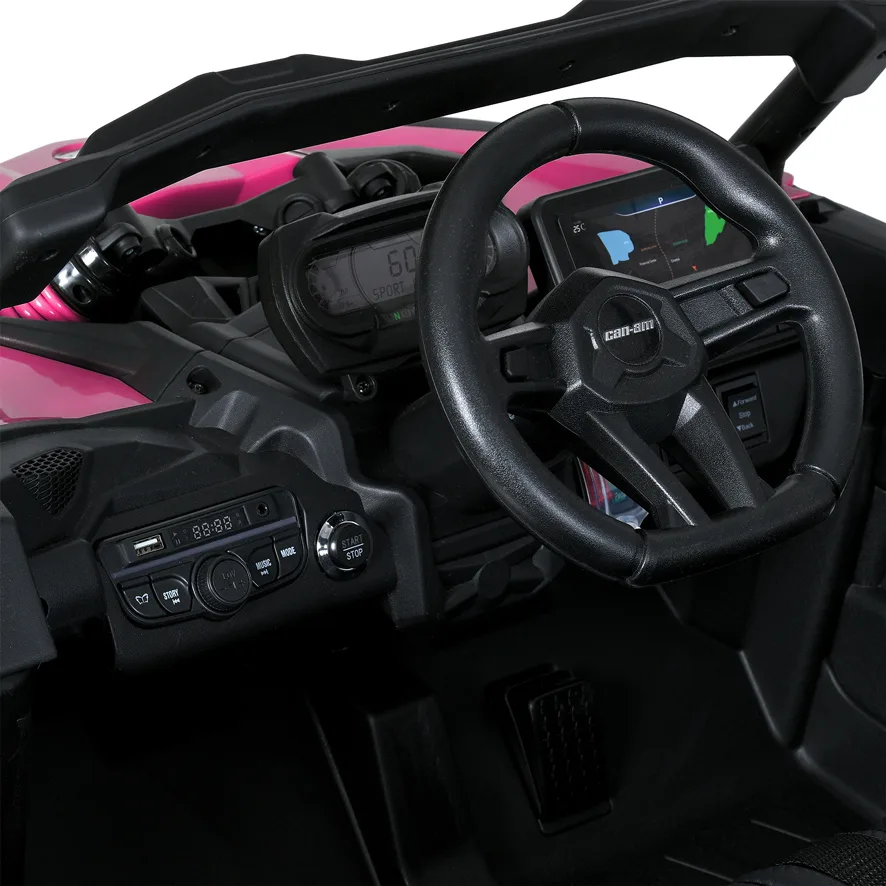 Електромобіль Buggy M 5099EBLR-8-2(24V), Рожево-чорний - Зображення 8