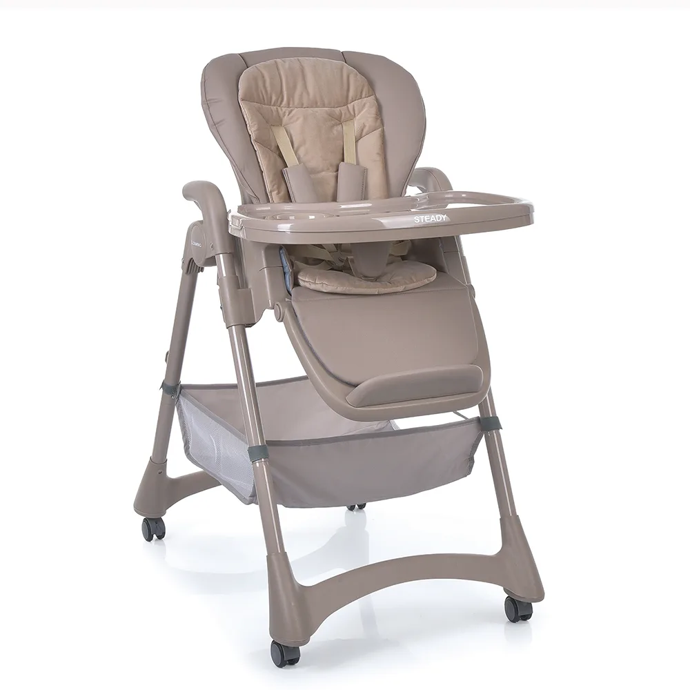 Стільчик для годування STEADY ME 1177 Taupe Beige - Зображення 1